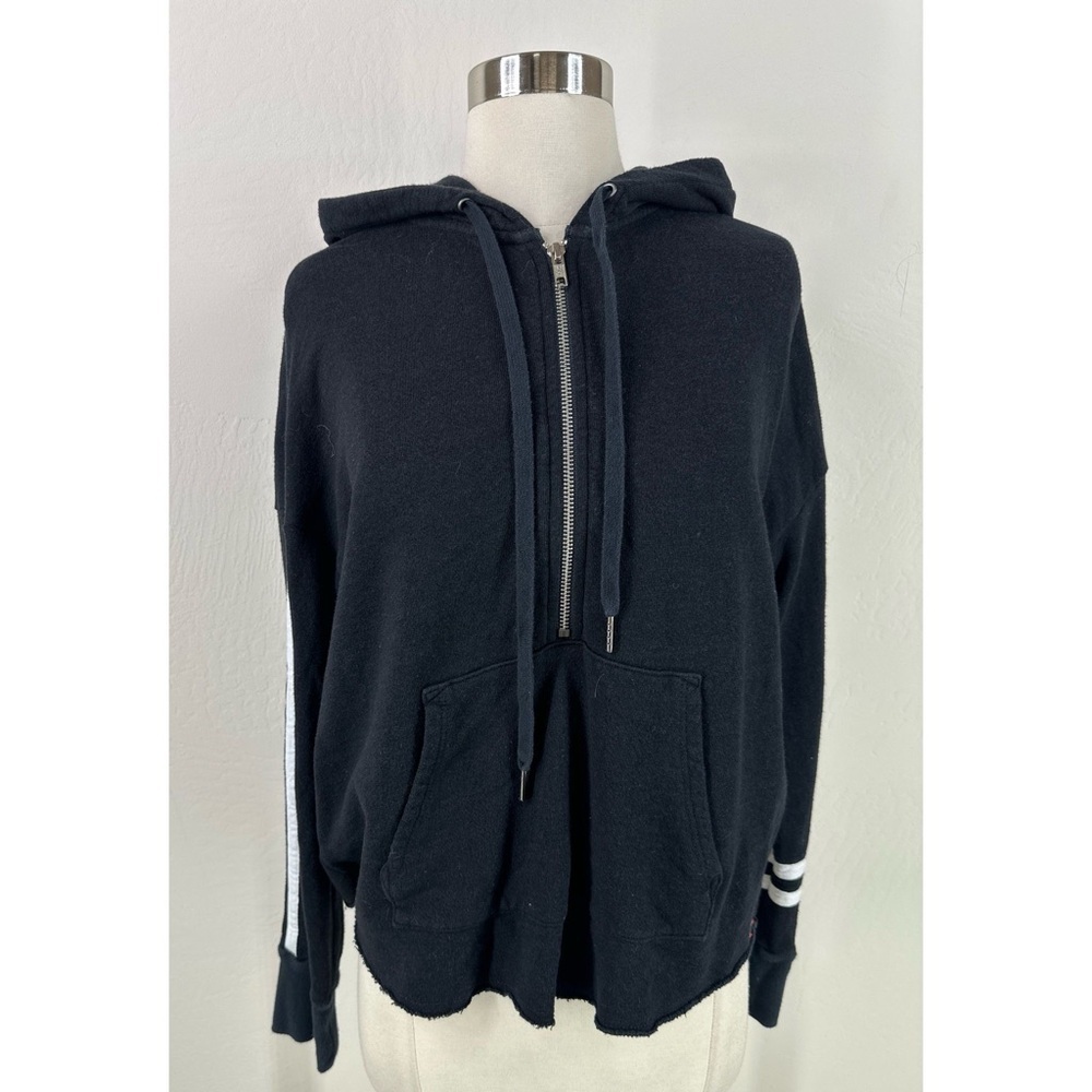 Philanthropy Apparel Casual Hooded Pullover Zip Up Sweater